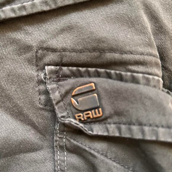 G-Star RAW Rovic Slim Trainer Cargo Pants 32x32 Dark Gray Tapered Fit - Picture 6 of 8